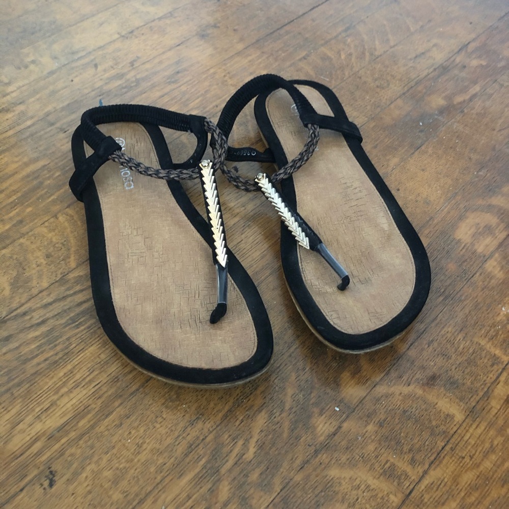 Mimosa sandals